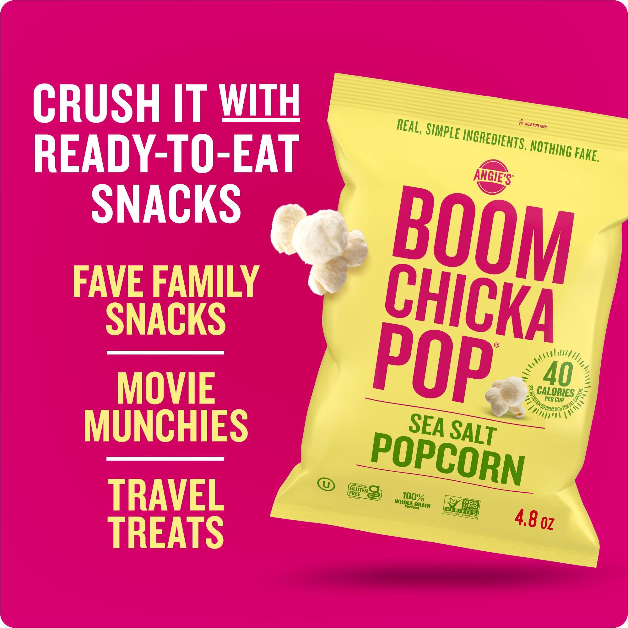 Angie\'s BOOMCHICKAPOP Angie\'s BOOMCHICKAPOP Sea Salt Popcorn, 4.8 oz.