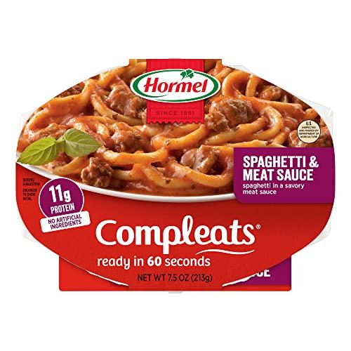 Compleats HORMEL COMPLEATS Spaghetti & Meat Sauce Microwave Tray, 7.5 oz. (7 Pack)