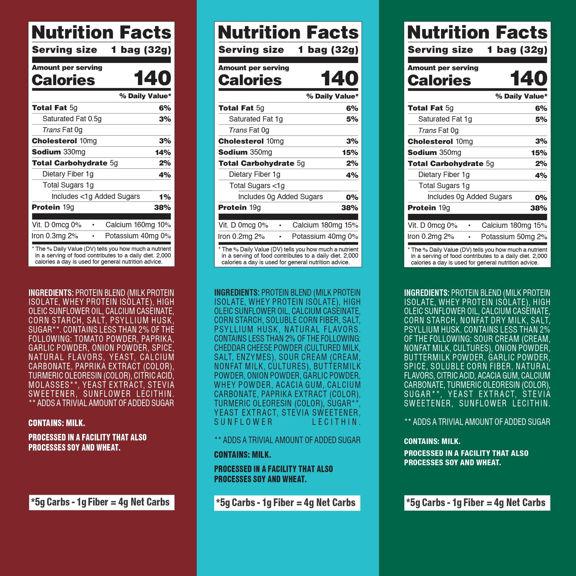 Quest Nutrition Quest Nutrition Protein Chips Variety Pack Bundle, High Protein, Low Carb, 24 Count