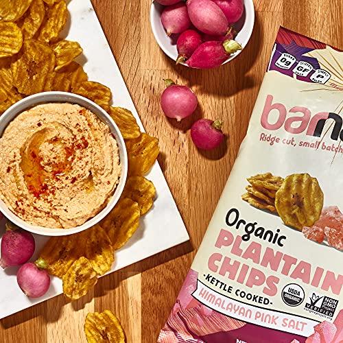 Barnana Barnana Organic Plantain Chips with Himalayan Pink Salt, 5 Oz
