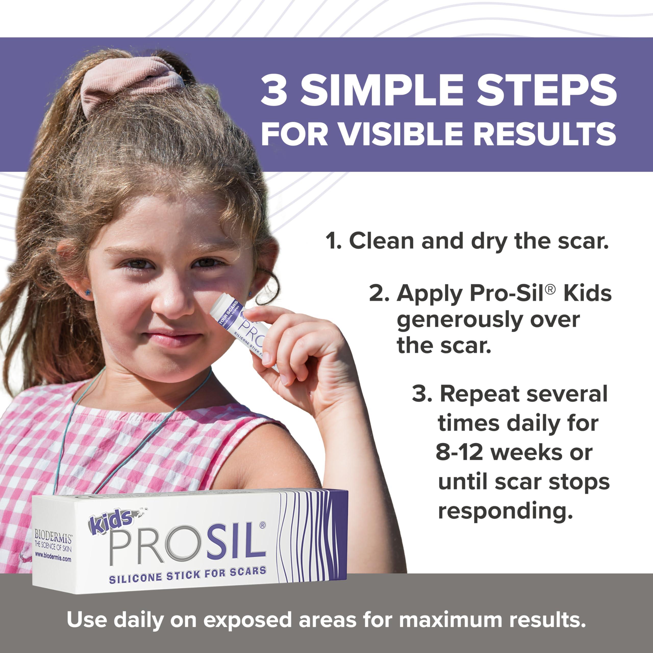 BIODERMIS Kids Pro-Sil 4.25g Silicone Stick for Scars from Biodermis