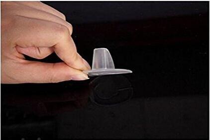 ericotry 5 Pair Silicone Thong Sandal Toe Protectors Clear Sandal Flip Flop Gel Toe Guards Cushions Grip Pads Thong Protectors for Sandals (A#)