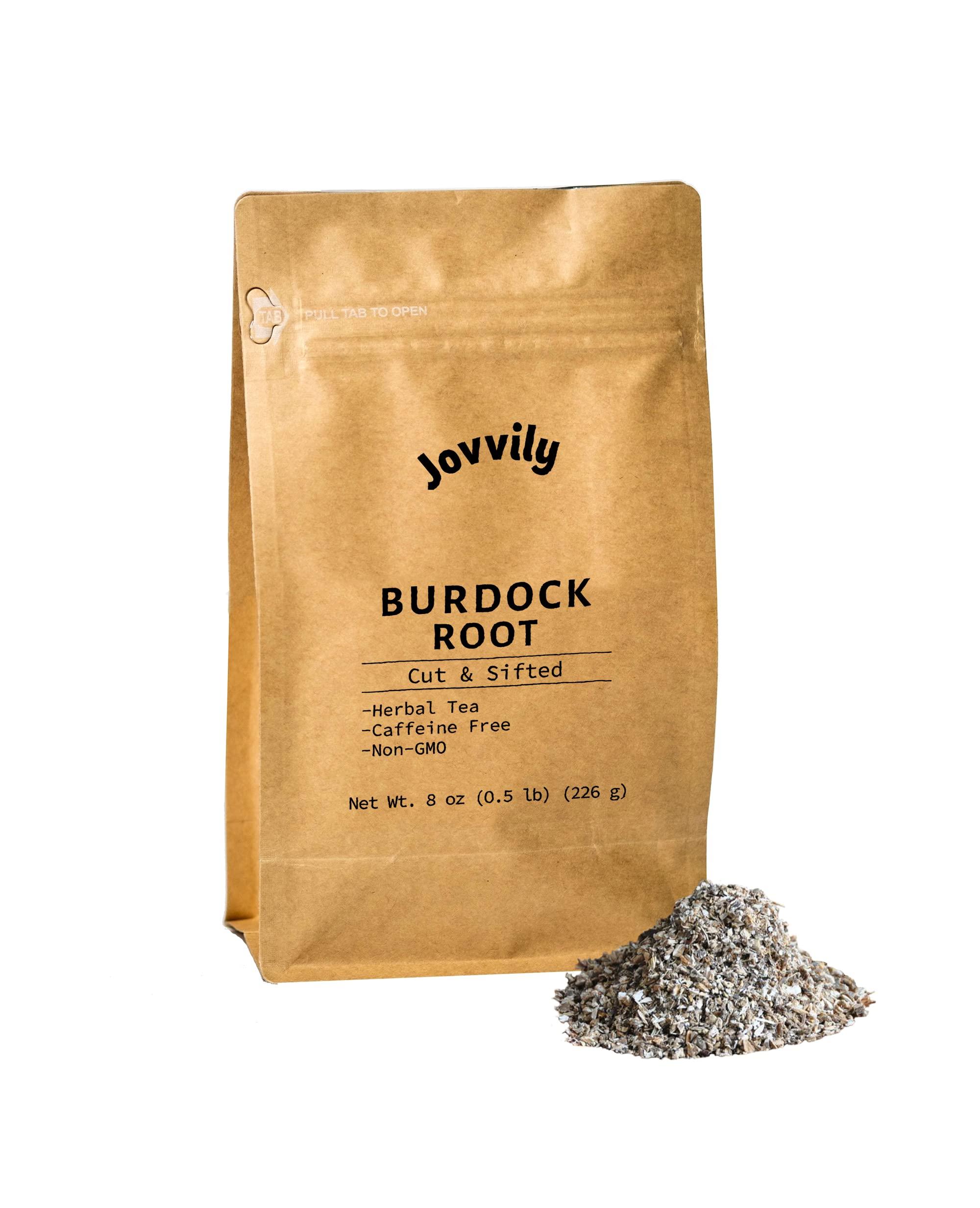 Jovvily Jovvily Rhodiola Rosea, Burdock Root, & Dandelion Leaves Bundle- 4oz - Cut & Sifted - Warm Teas - No Additives