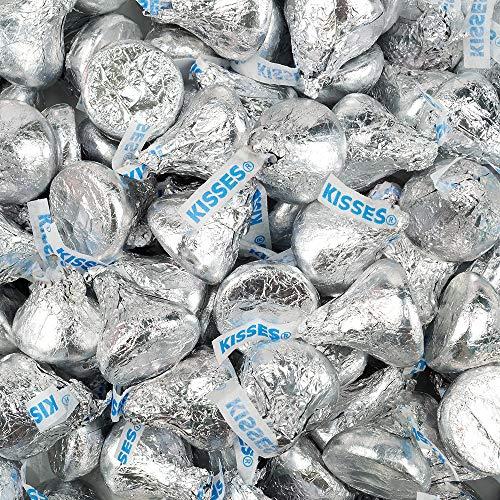 Just Candy 200ct Custom Candy Promotional Products Add Your Logo Kisses - White