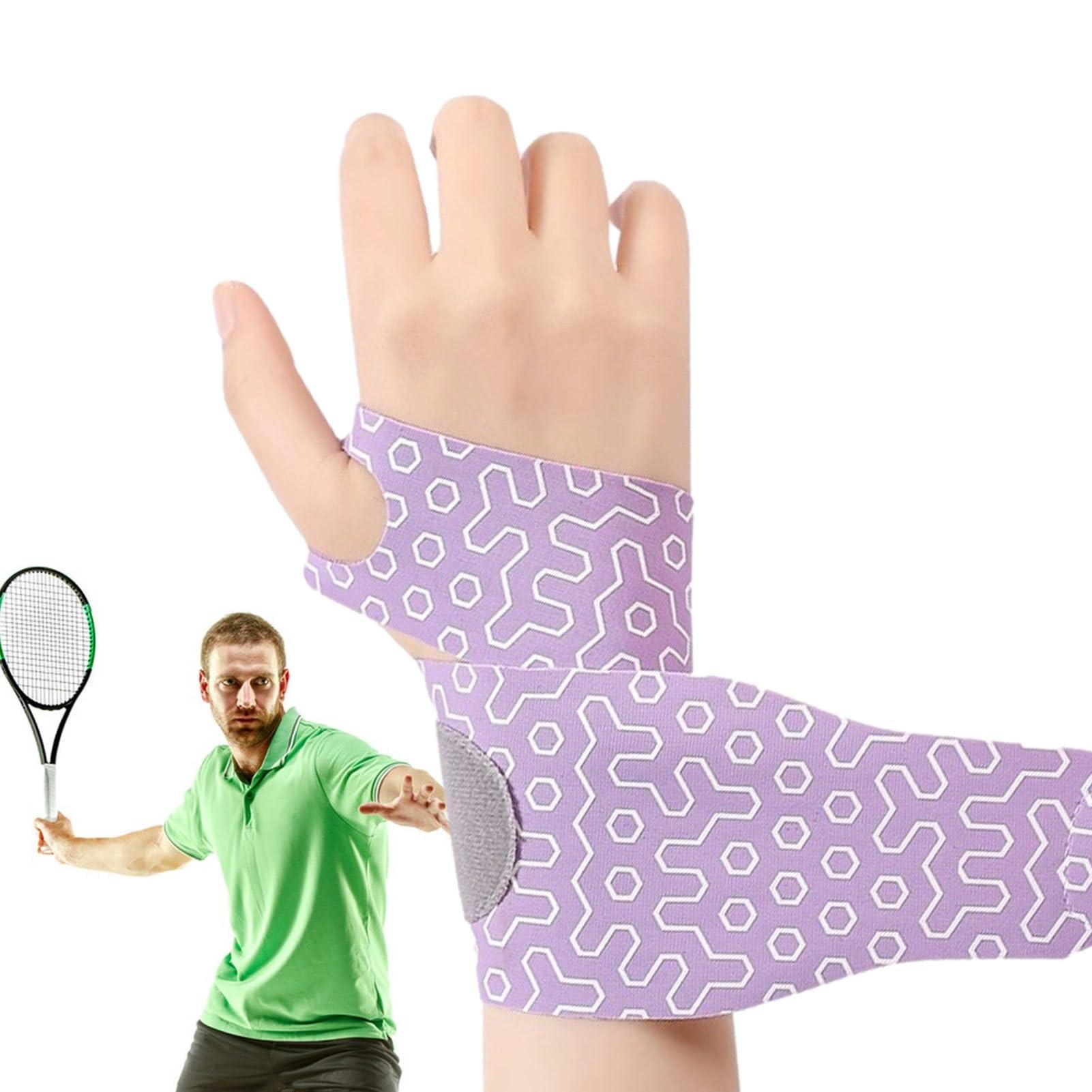 TILEZE Wrist Brace, Thin Wrist Brace Support, Breathable Hand Support Guard, Comfortable Wrist Braces Straps with Elastic Compression Thumb Stabilizer, Compression Wrist Braces for Left And Right Hands