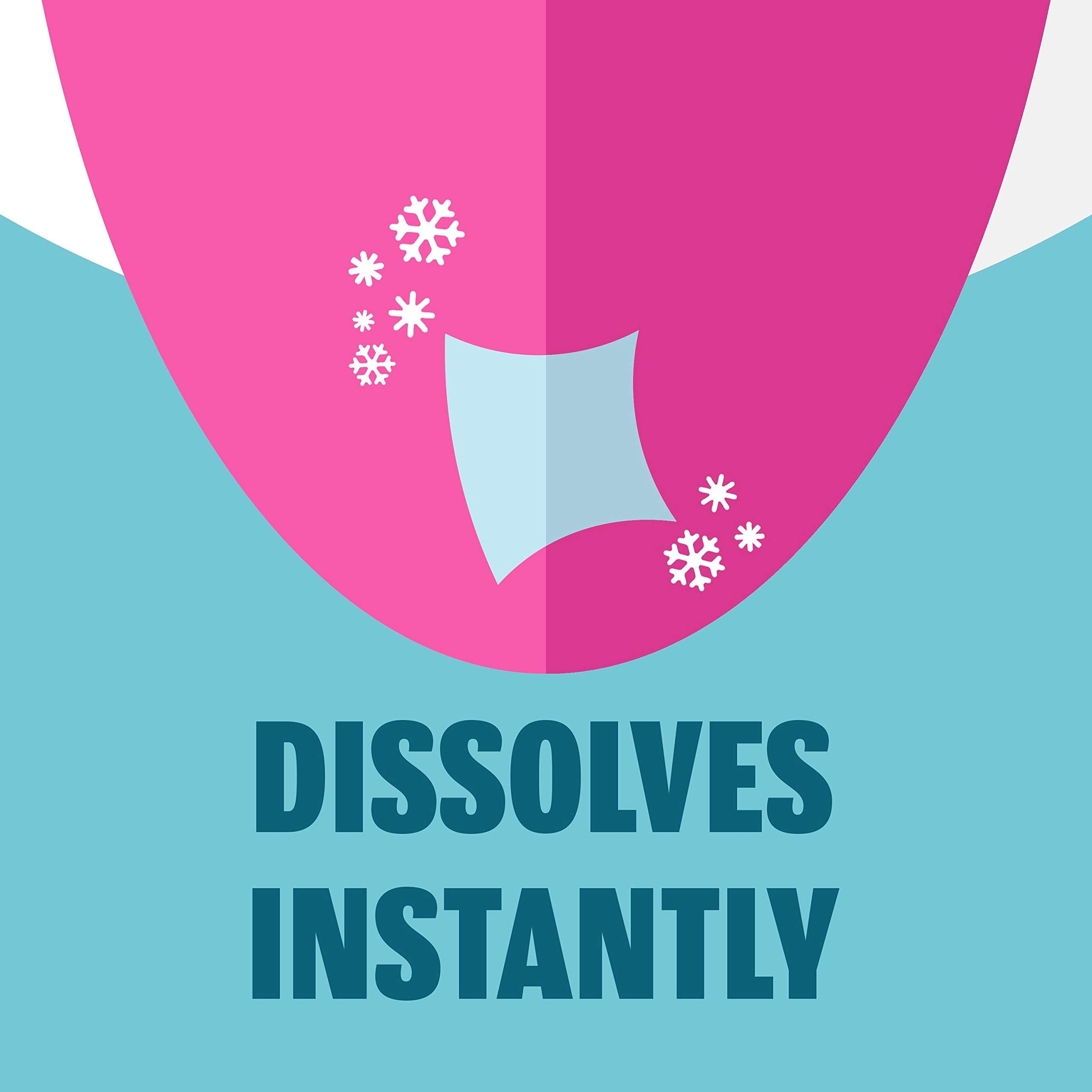 Listerine Listerine Cool Mint Pocketpaks Breath Strips Kills Bad Breath Germs, 24-Strip Pack, 3 Pack