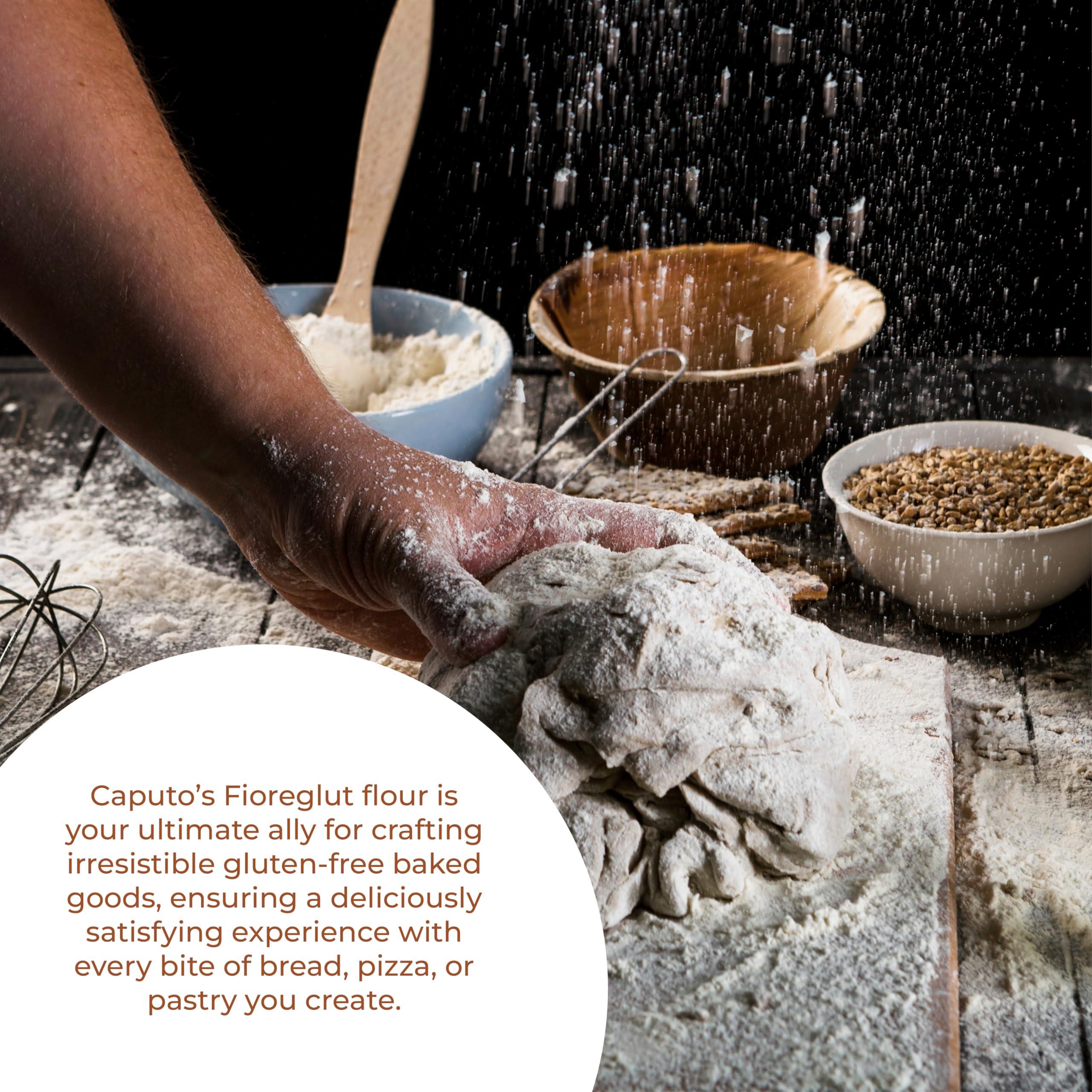 Antimo Caputo Antico Molino Napoli Antimo Caputo Pizza Flour, Gluten Free, 2.2 Pound (Pack of 4)