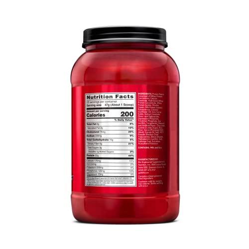 BSN BSN Syntha-6 Whey Protein Powder, Cold Stone Creamery- Cookie Doughn't You Want Some, Micellar Casein, Milk Protein Isolate Powder, 25 Servings