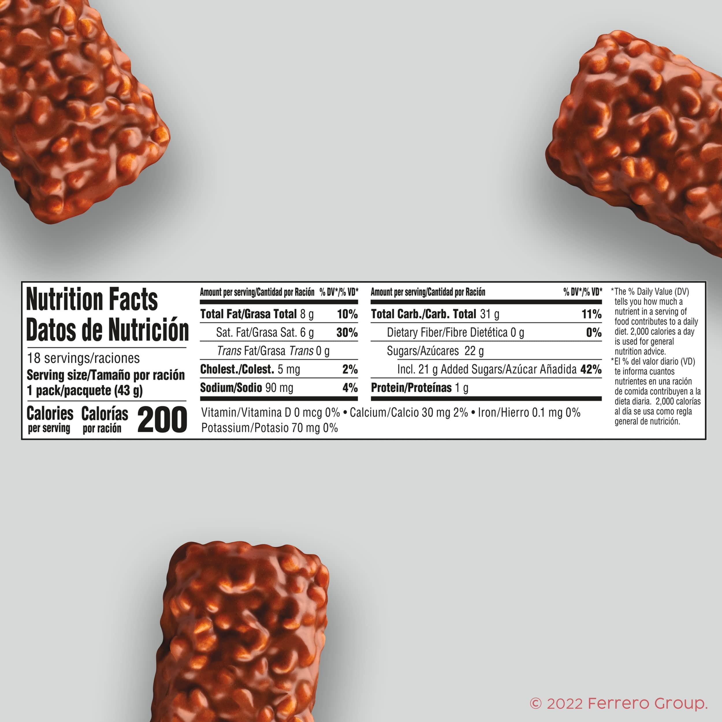 100 Grand 100 Grand Crispy Milk Chocolate with Caramel, Full Size Individually Wrapped Candy Bars, 1.5 oz each, Bulk 18 Count Box