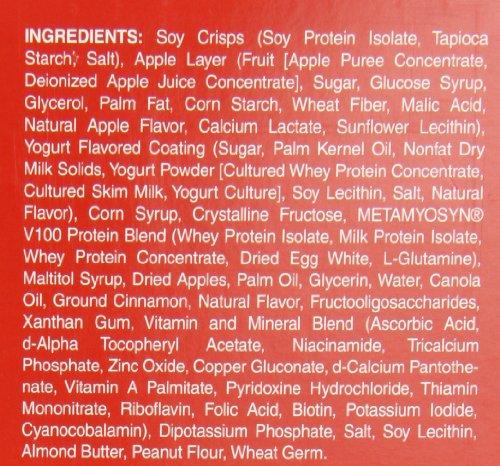 MET-Rx MET-Rx Big 100 Colossal Meal Replacement Bar, Crispy Apple Pie Bars, 3.52 Ounce (Pack of 12)