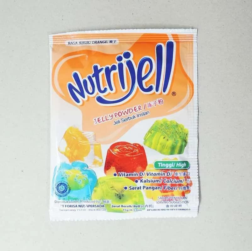 Generic Nutrijell Jelly Powder - Orange, 15 Gram (12 sachets)