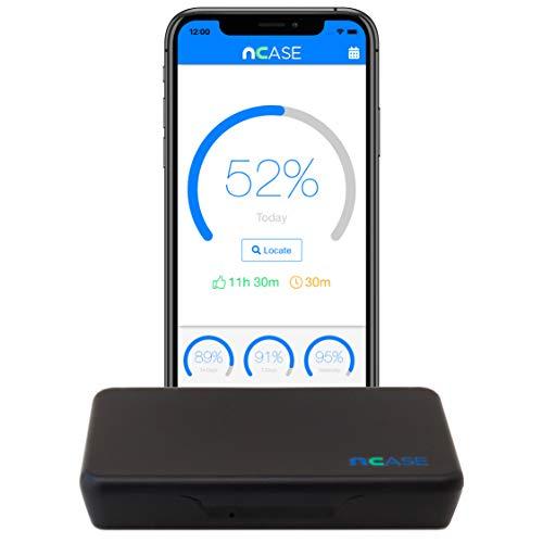 NCASE nCase Clear Aligner Black SmartCase and Mobile App (Case works with Invisalign, SmileDirectClub, ClearCorrect, Candid and All Other Clear Aligners/Clear Retainers)