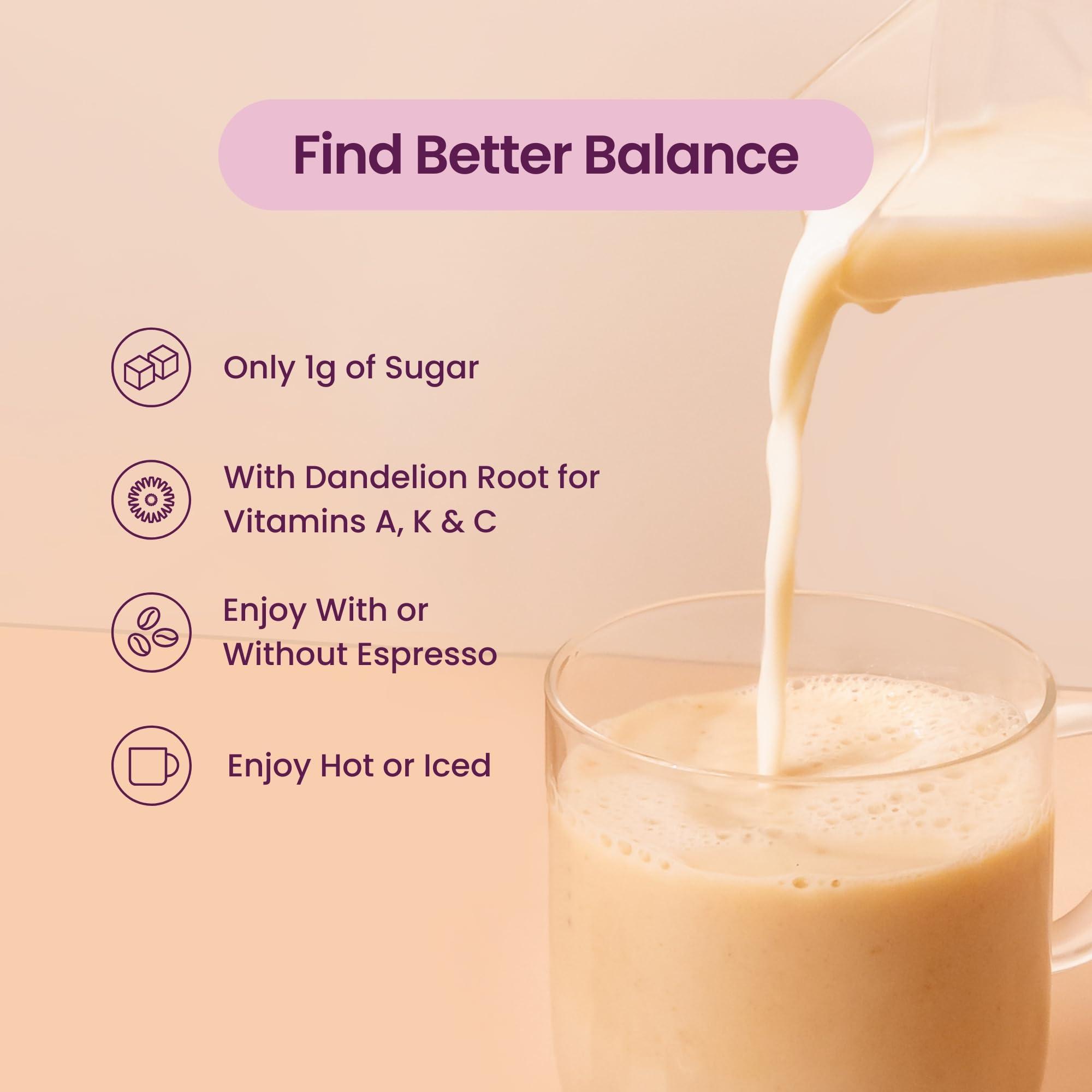 Blume Blume Salted Caramel Latte - Organic Sugar-Free, Keto-Friendly, Vegan And Gluten-Free Superfoods Latte - 100 Grams