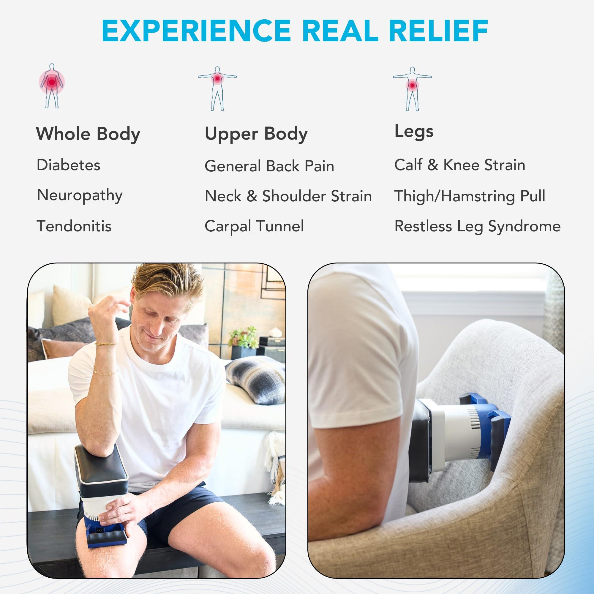 MedMassager MedMassager Body Massager Classic | Deep Tissue Massage Therapy Unit, at-Home Massager, Dual Speed Motor, Portable Relaxation & Relief - Reduces Pain & Improves Blood Circulation