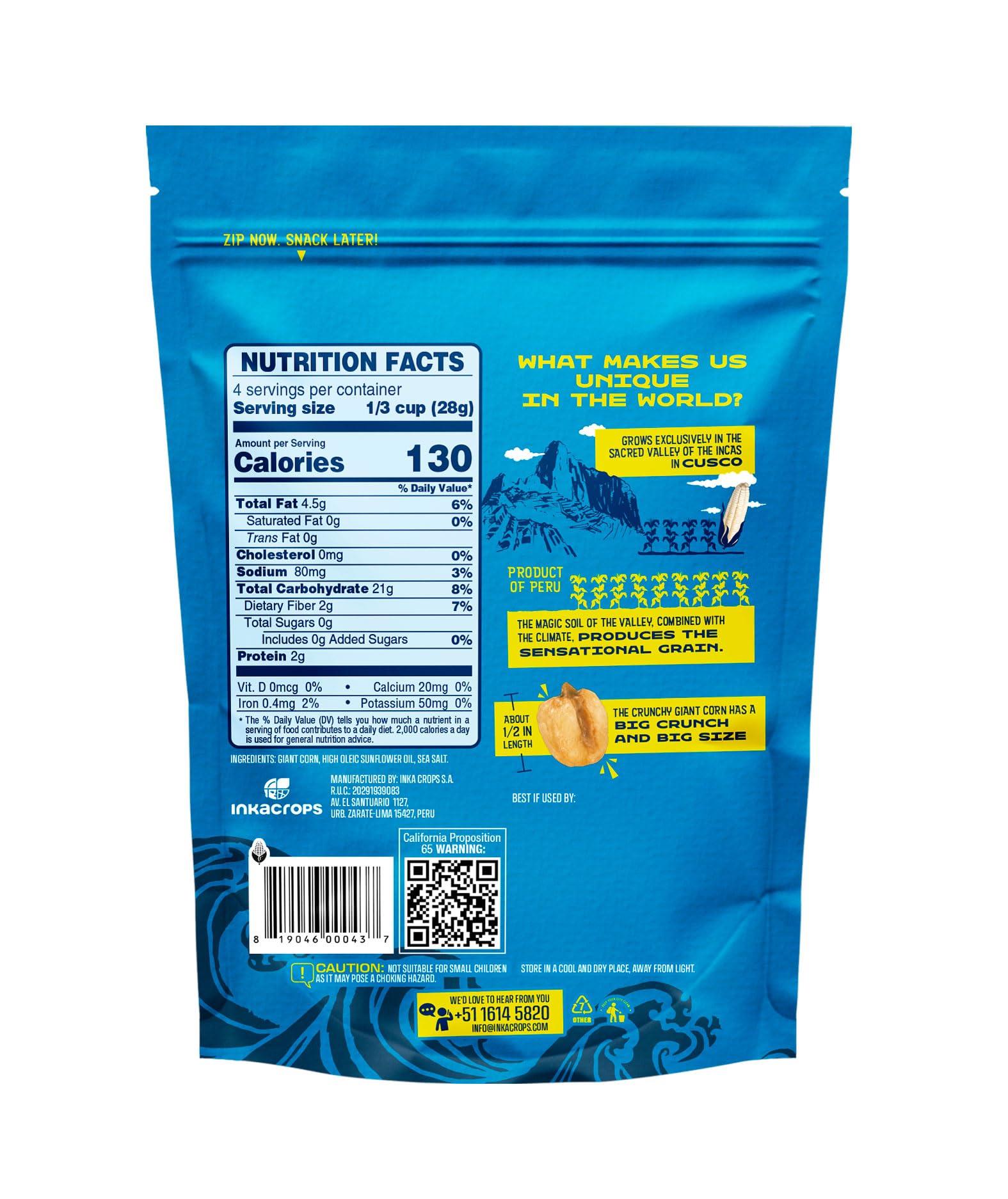 Inka Crops Inka Crops Corn, Original, 4 oz - PACK OF 3