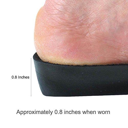 BalanSole US Men's 9-13 Size 1 Inch Height Increase Elevator Insoles Large Size for Men and Women