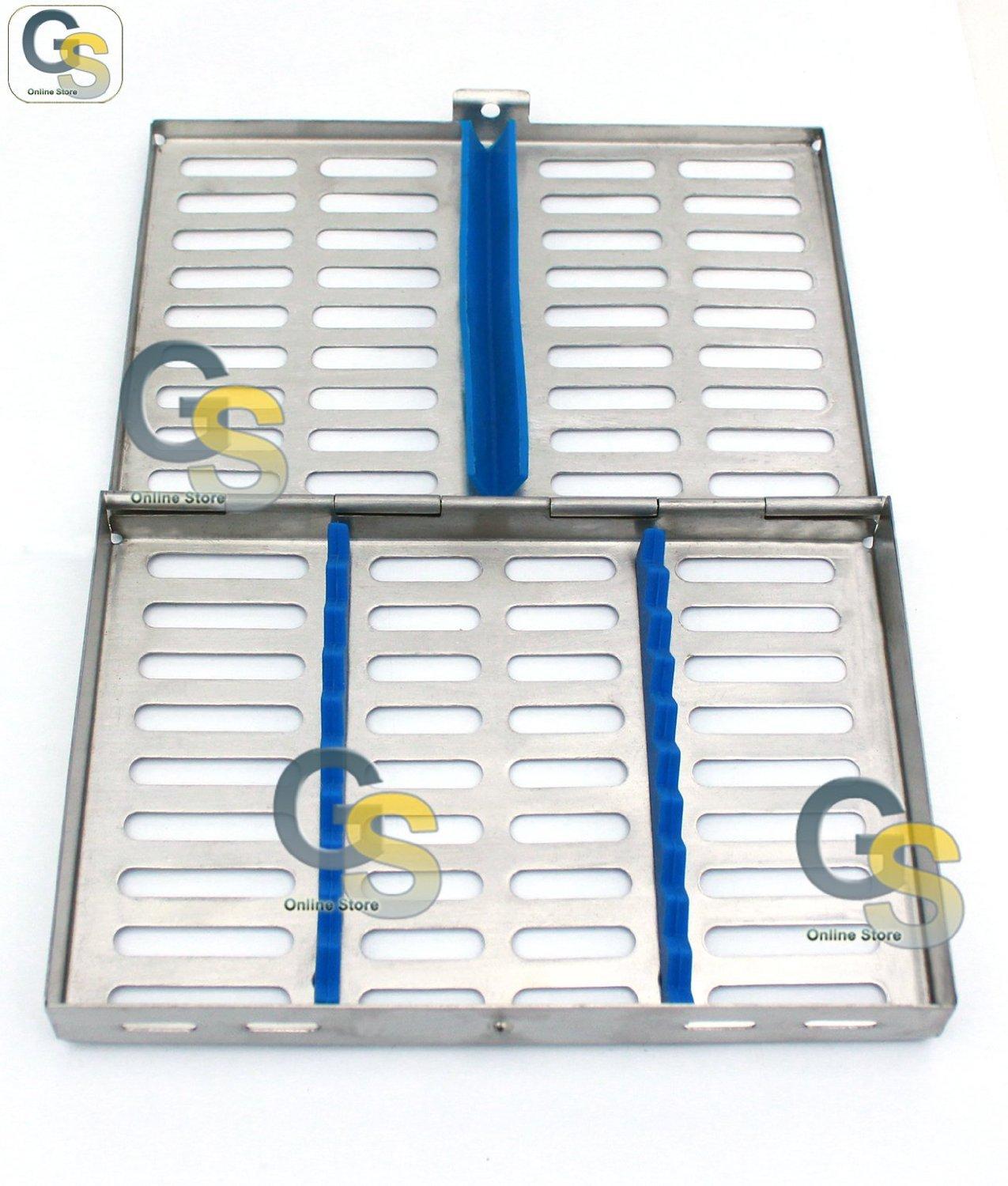 G.S SURGICAL G.S 6 Sterilization Cassette 7.25"X5.50"