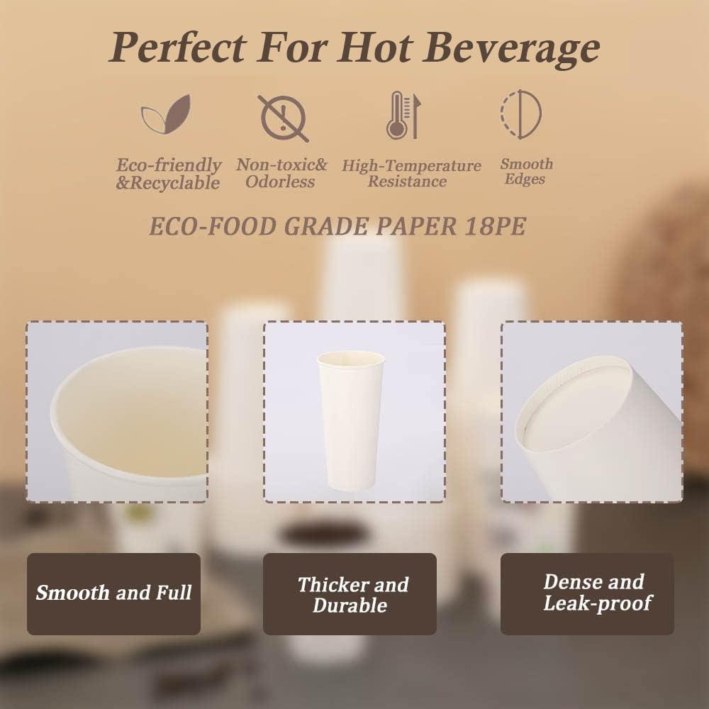 Lamosi Lamosi 300 Pack 3 oz Paper Cups for Bathroom, Disposable Small Mouthwash Cups, Espresso Cups, 3oz Mini Cups for Travel, Party, Picnics, Home, Applicable to Cup Dispenser