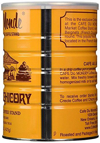 Cafe Du Monde 4 X Cafe Du Monde Coffee and Chickory, 15 Ounce