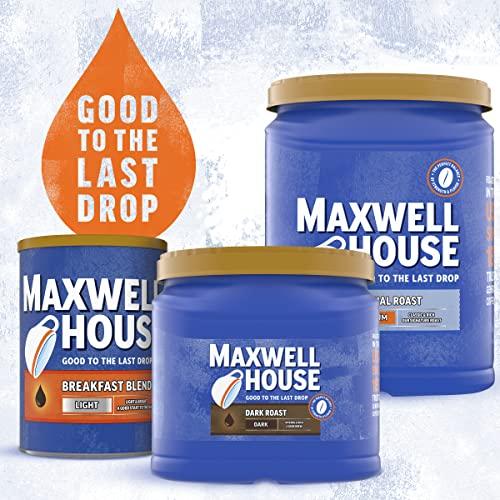 MAXWELL HOUSE Maxwell House Dark Roast Ground Coffee (24.5 oz Canister)