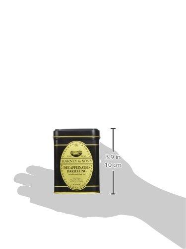 Harney & Sons Decaffeinated Darjeeling, Loose tea 4 ounces in a tin by Harney & Sons