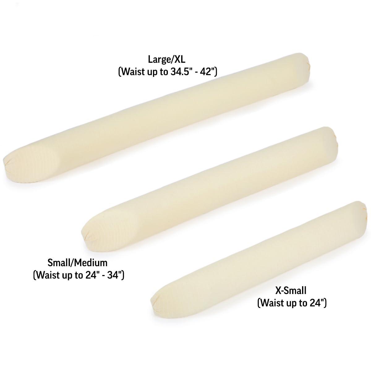 OPTP OPTP The Original McKenzie night roll Low Back Pillow for Sleeping and Round Back Support Pillow for Spine and Side Support Size Small/Medium