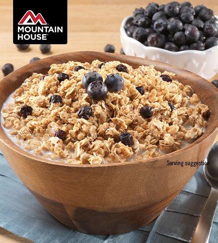 Mountain House Mountain House Granola with Milk and Blueberries