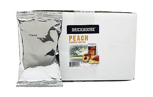 Brickhouse Brickhouse Peach Flavored Iced Tea, 24/3 oz packets, Loose Leaf with Filters