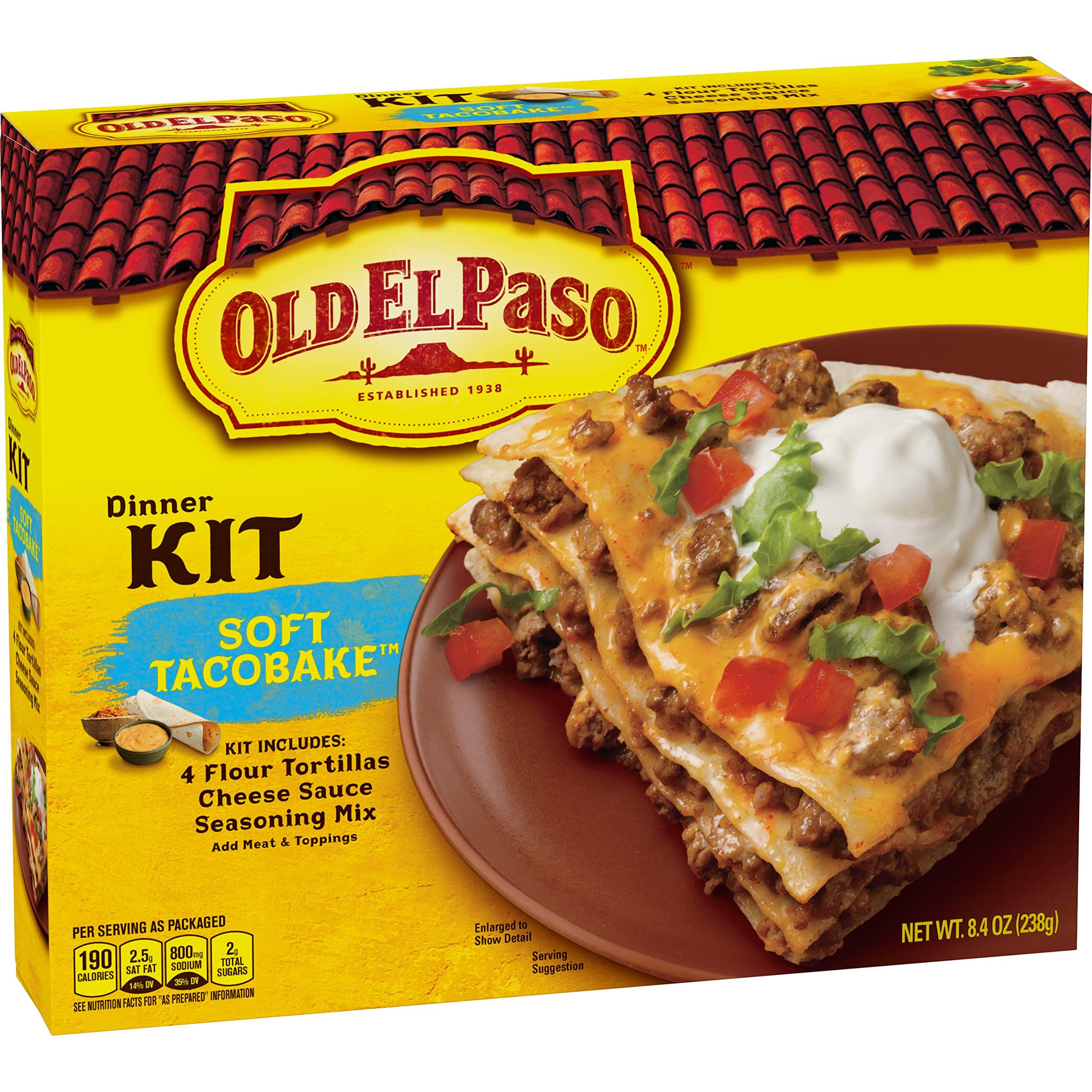 Old El Paso Old El Paso Soft TacoBake Dinner Kit, 8.4 oz.