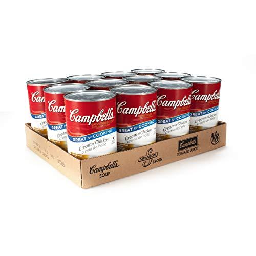 Campbell's Campbell's Classic Condensed Cream of Soup, Chicken, 50 Ounce (Pack of 12)