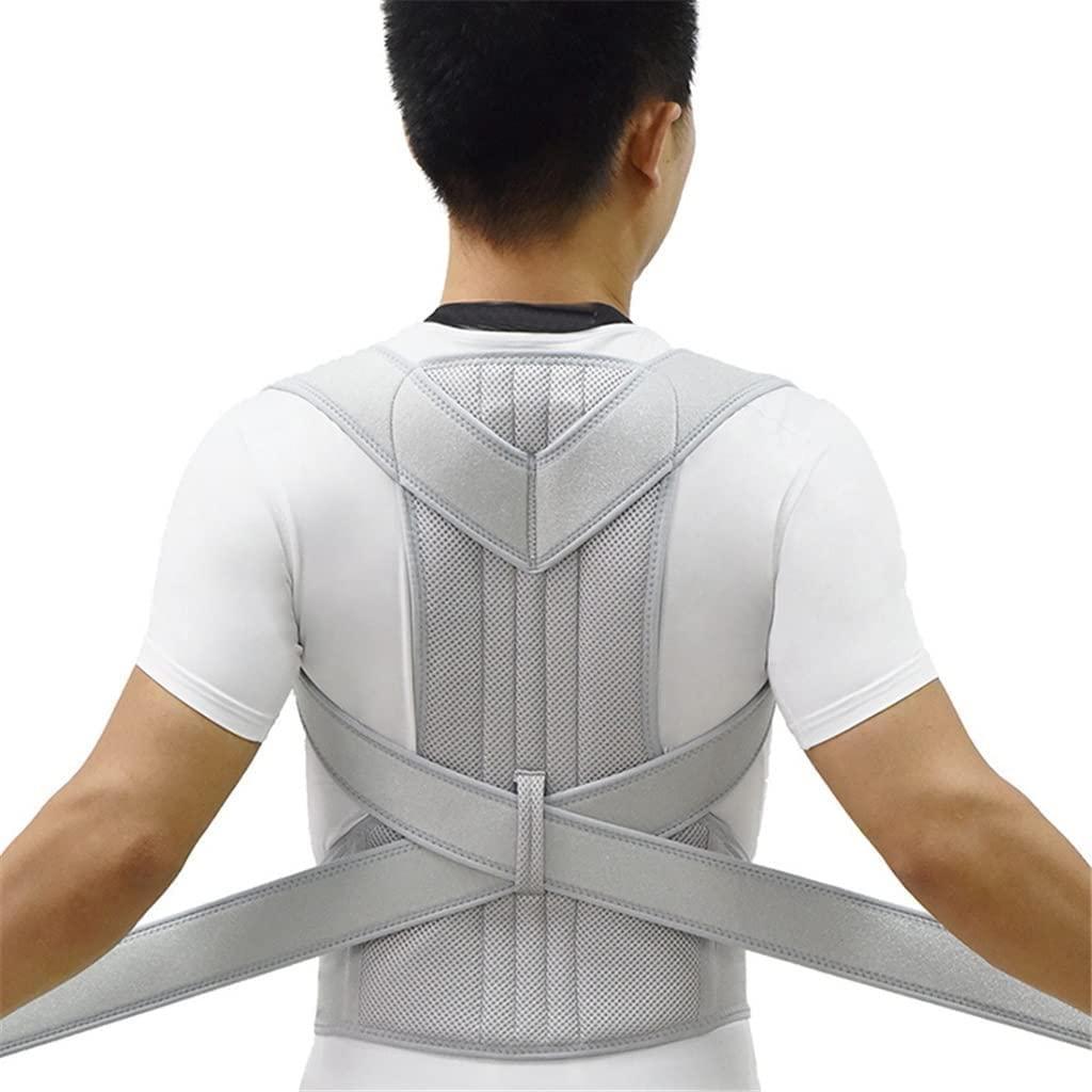 KANDUO KANDUO Posture Corrector for Women and Men, Adjustable Upper Back Straightener Posture Corrector and Providing Pain Relief from Neck, Shoulder, and Upper Back (Size : Medium)