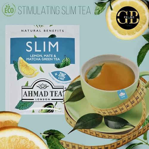 GB PRIME GB PRIME Ahmad Premium Tea Sampler Assortment Gift Box | 60 count | Prime Tea Variety - Earl Grey, Black, Fruit, Citrus, Green, Herbal, Strawberry and more