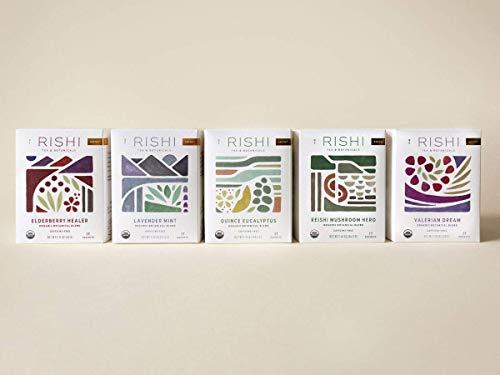 Rishi Tea Rishi Tea Jasmine Green Tea, Organic Herbal Tea Bags, 2-Pack - Contains Caffeine, USDA Certified, Floral Aroma & Taste, 15 Sachets in Each, Direct Trade