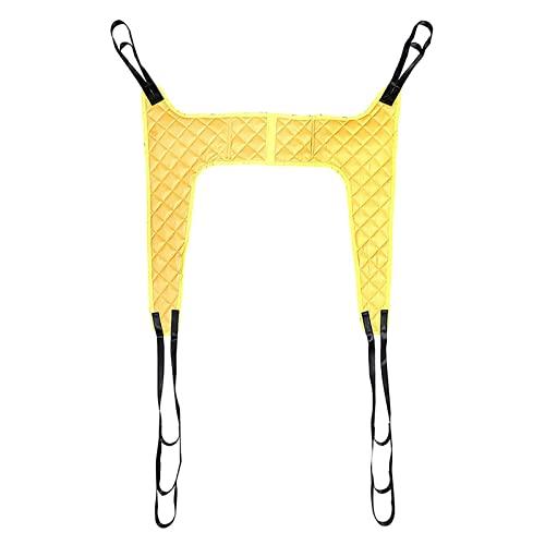 MOFOCO MOFOCO Toileting Sling Patient Lifter, Medical Lift Equipment Commode Sling Divided Leg Sling Medical Transfer Belt with Four Point Support Full Body Sling