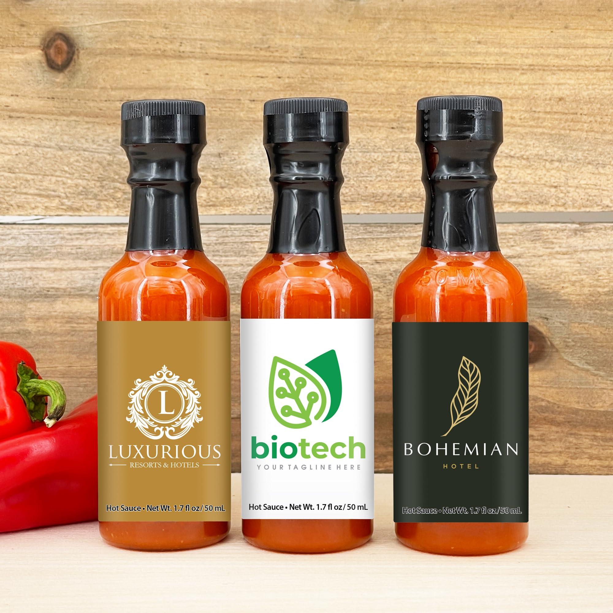 Best Day Ever Spot Custom Hot Sauce, Custom Hot Sauce Bottle, Hot Sauce Favor - 12 Quantity - $2.70 Each - Hot Sauce Gifts Promotional Product/Bulk with Your Logo/Customized