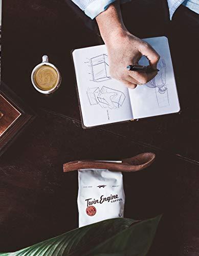 TWIN ENGINE COFFEE Twin Engine Coffee ESTATE BLEND - Breakfast Roast, Whole Bean, Nicaraguan Coffee, 400g 14.1oz | Rich Specialty Grade Coffee packaged at the source |