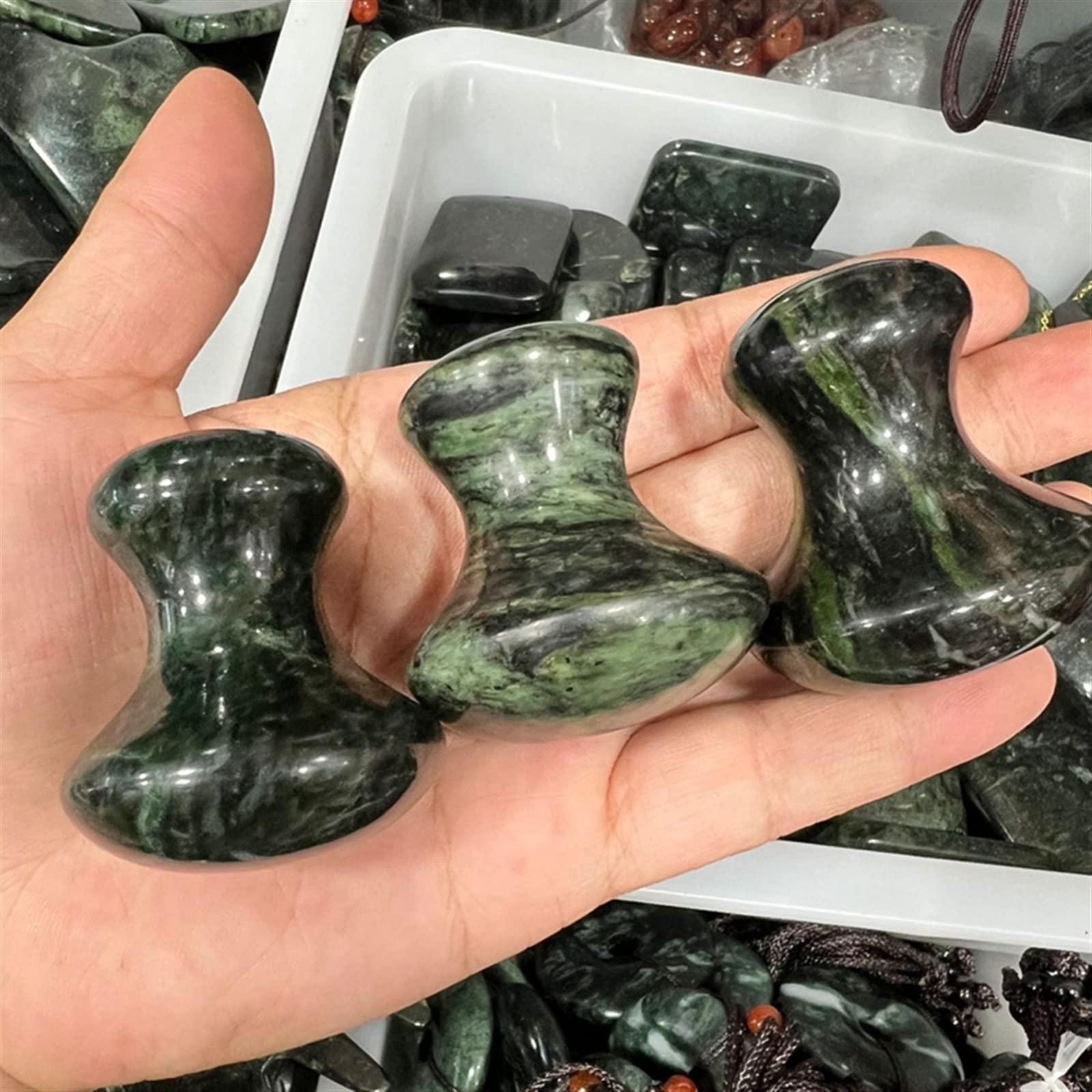 KENID KENID Tibetan Jade Gua Sha Massage Stone Mushroom Massager Face Magnetic Therapy Natural Stone Beauty Tool 1Pcs