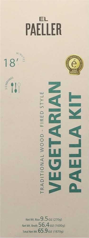 Generic El Paeller Selected by Jos Andrs Vegetarian Paella Kit, 65.9 oz, 6 Pack
