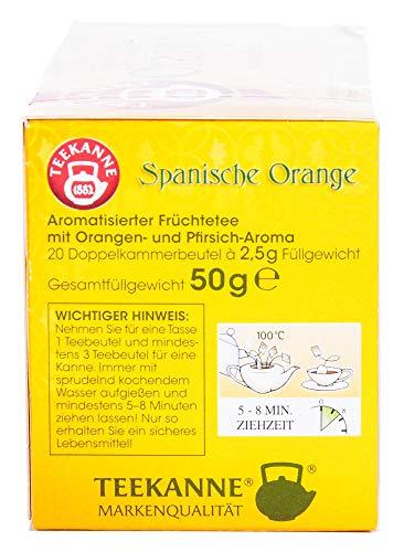Teekanne 3x Teekanne (Spanische Orange) spanish orange (each box 20 tea bags)