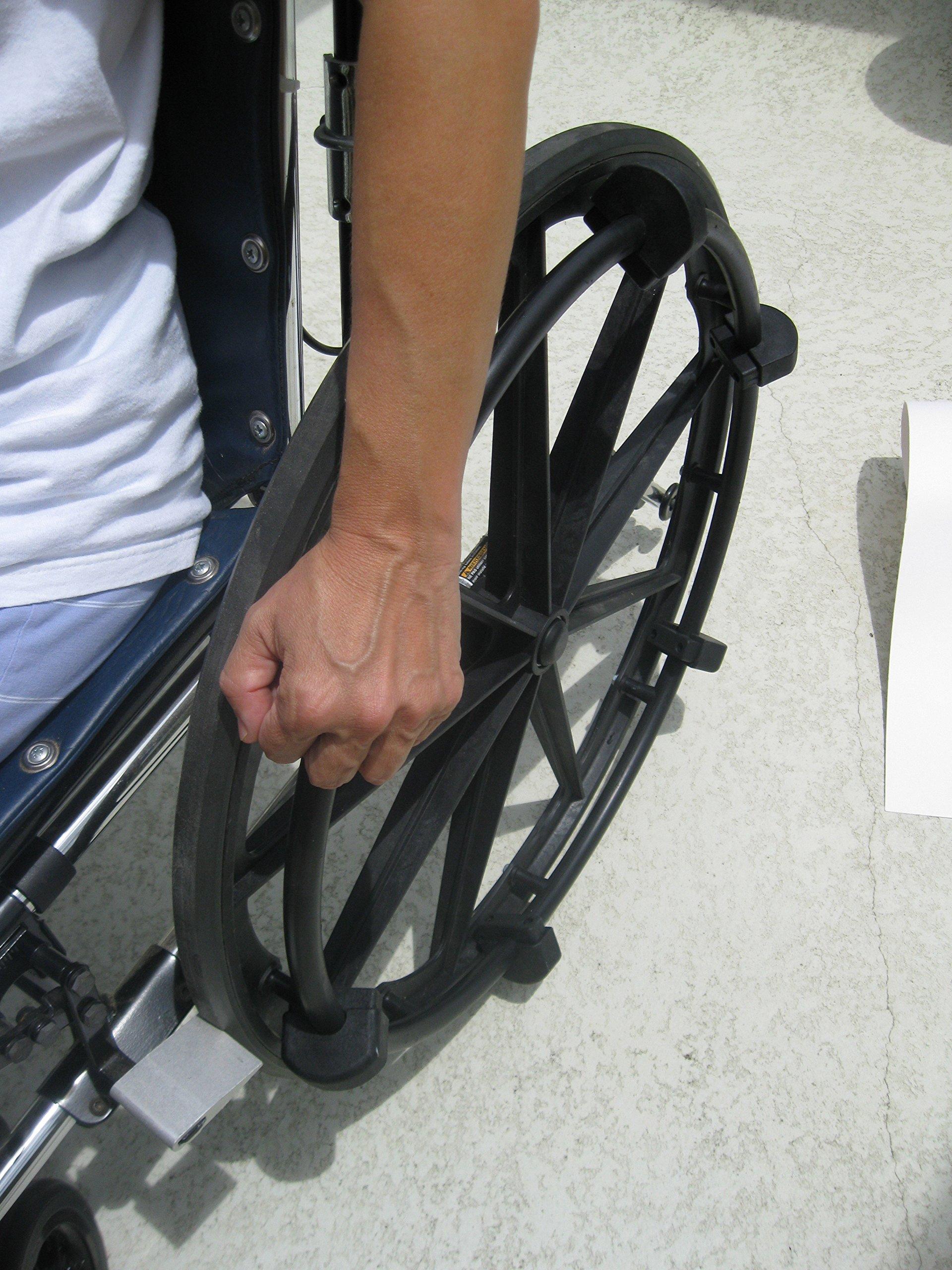 Rehabilitation Advantage Rehabilitation Advantage Shove-A-Lugs Manual Wheelchair Mobility Grips