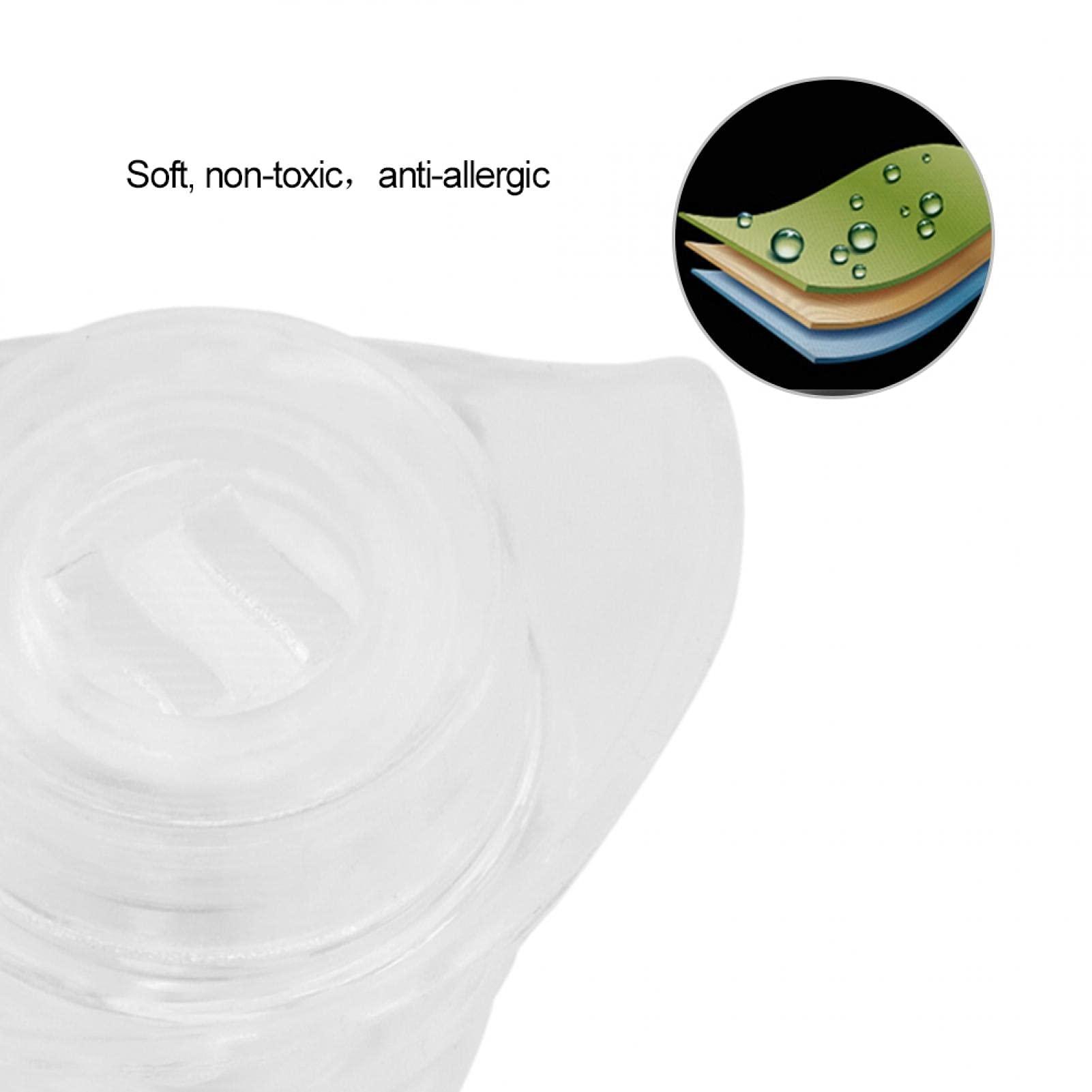 Sonew Sonew Ear Plugs Noise Reduction, High Fidelity 27dB Anti-Noise Earplugs Concert Music Festival Hearing (Ear Plugs +Box) (Clear)