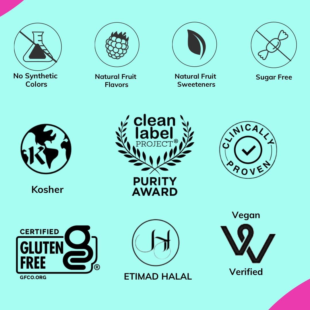 NovaFerrum NovaFerrum Yummy 16 Fl Oz | Liquid Iron Supplement for Ages 4 & Up | 18mg of Iron/Tbsp | Gluten Free | Sugar-Free | Raspberry Grape