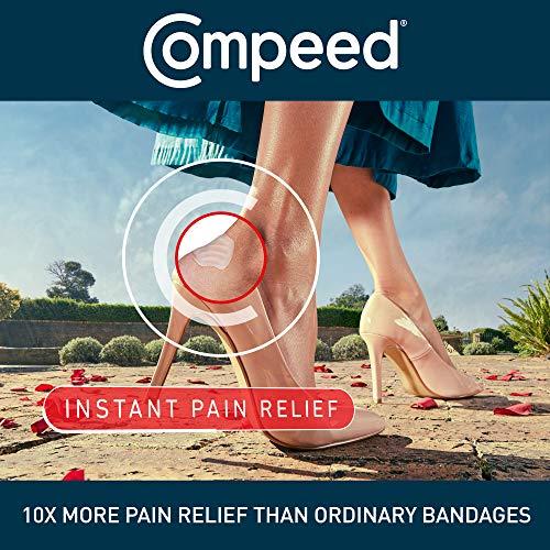 Compeed Compeed Advanced Blister Care 9 Count Sports Mixed (2 Packs), Hydrocolloid Bandages, Heel Blister Patches, Blister on Foot, Blister Prevention & Treatment Help, Waterproof Cushions
