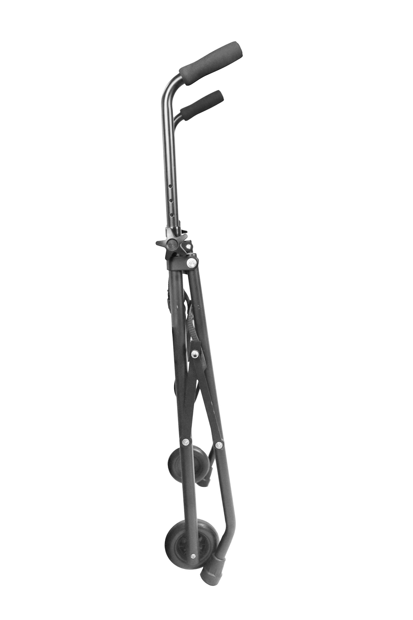 PEPE Mobility Pepe - Folding Walker with Wheels, Walkers for Seniors Foldable, Standard Walker with 2 Wheels, Front Wheeled Walker, Lightweight Walkers for Seniors, Narrow Rolling Walker.