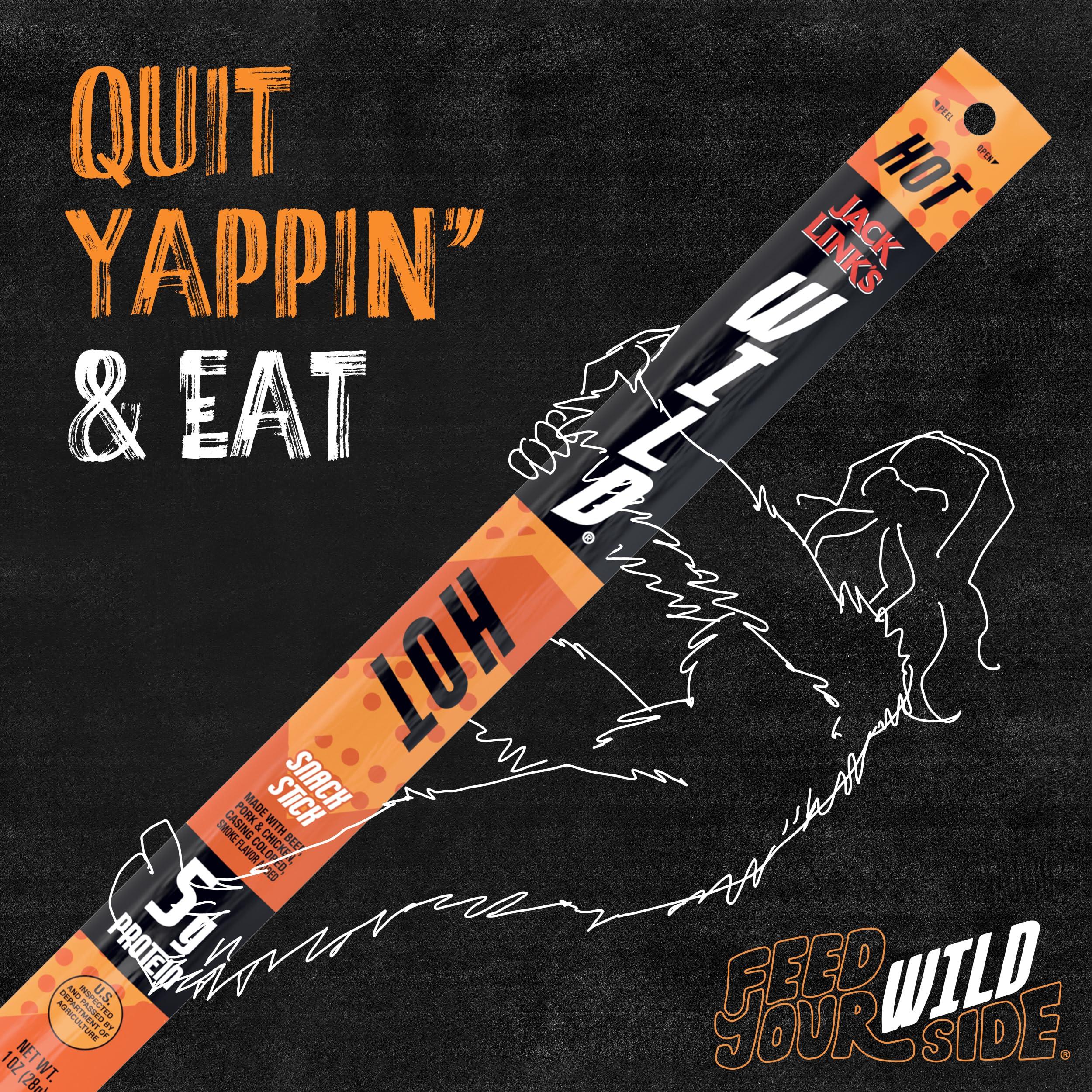 Jack Link\'s Jack Link\'s Wild Beef Sticks Variety Pack -- (10) Original & (10) Teriyaki Protein Snack, Idividually Wrapped, No Added MSG -- 1 Oz. (20 Count)