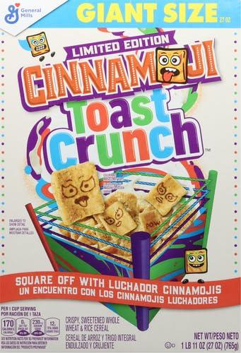 Cinnamon Toast Crunch Original Cinnamon Toast Crunch Breakfast Cereal, 27 OZ Giant Size Box (Pack of 2)