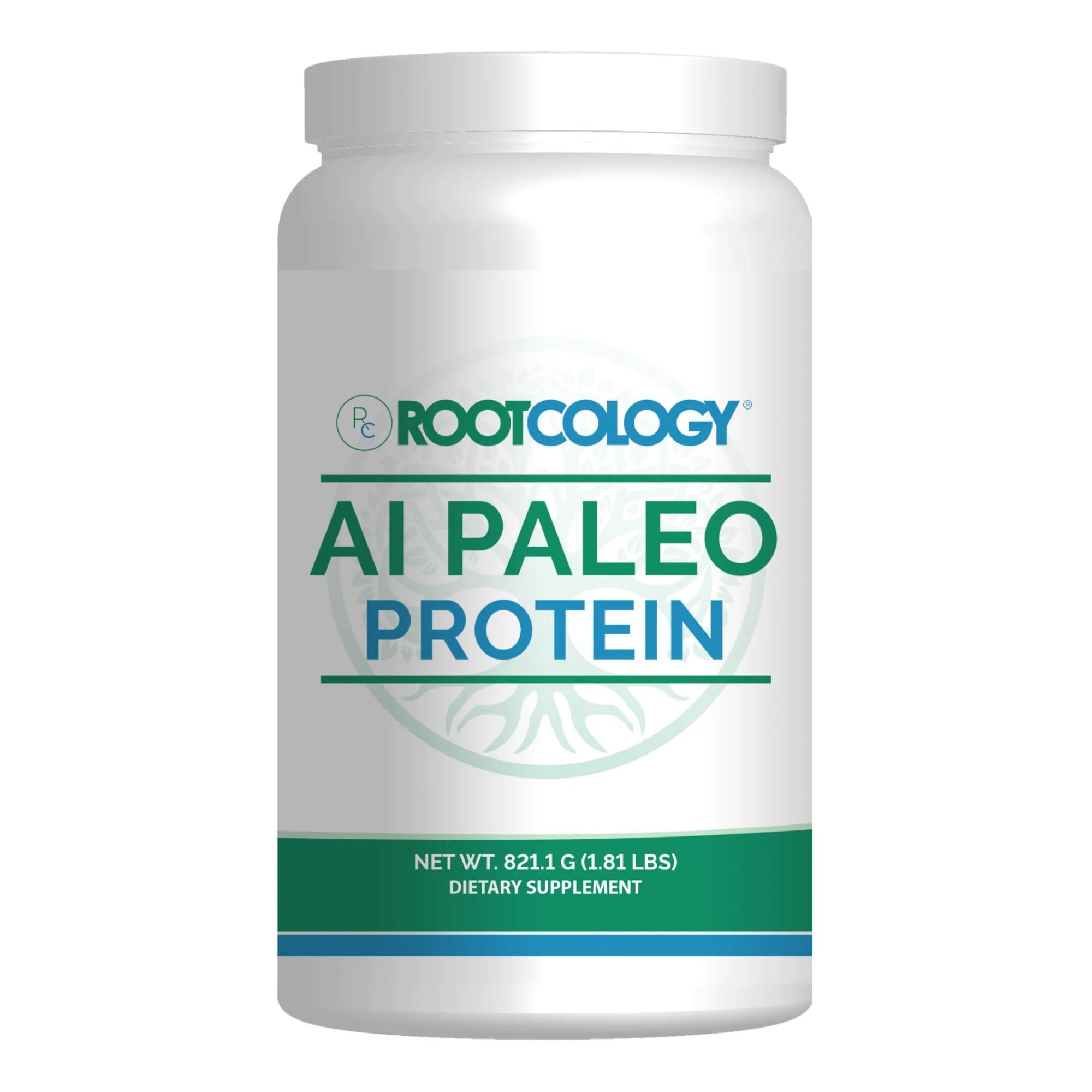 Rootcology Rootcology by Dr. Izabella Wentz | AI Paleo Protein | Unflavored Hydrolyzed Beef Protein Powder with 26g Beef Protein per Serving | 821.1g / 30 Servings