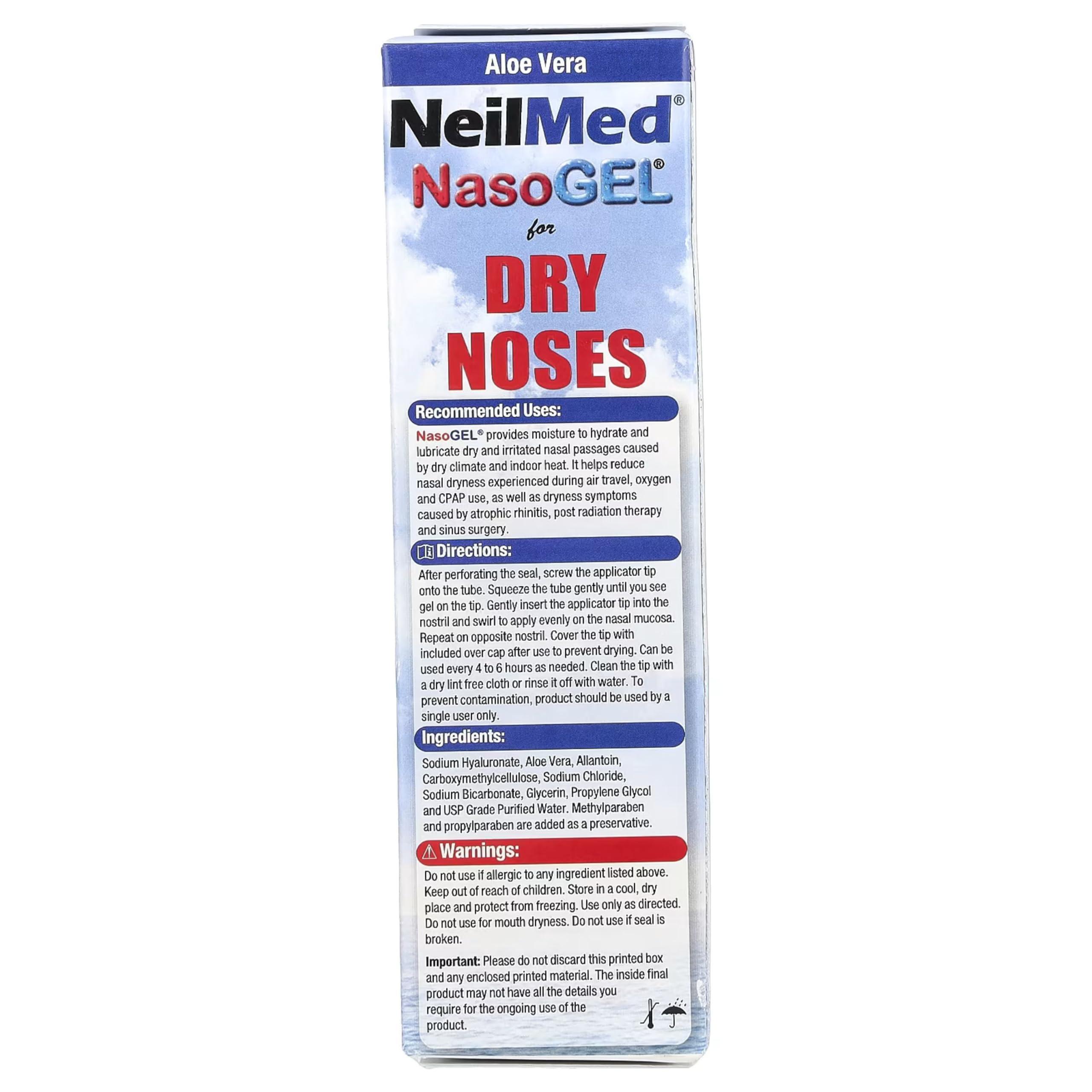 NeilMed NeilMed NasoGEL for Dry Noses 1 oz (Pack of 12)
