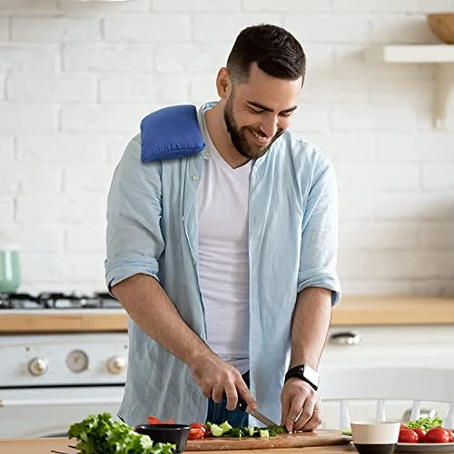 MY HEATING PAD My Heating Pad for Pain Relief - Moist Microwavable Heating Pad for Joints and Muscles Relief - Microwave Hot Pack Heat Pad for Cramps - Calming Chilled or Heated Pad Therapy - 1 Pack Blue