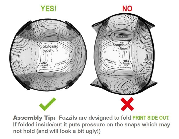 Fozzils Fozzils Snapfold Bowl XL (Mist)